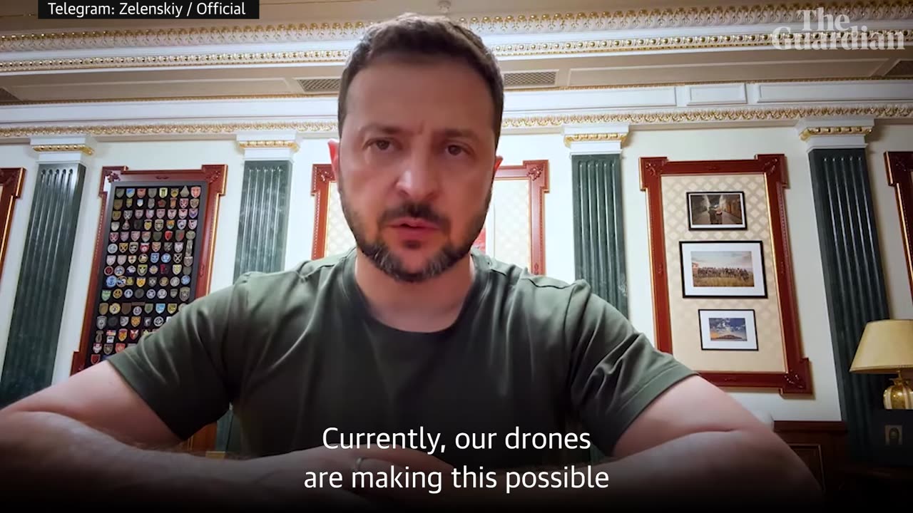 Ukraine launches huge drone attacks on Russian power stations and refineries