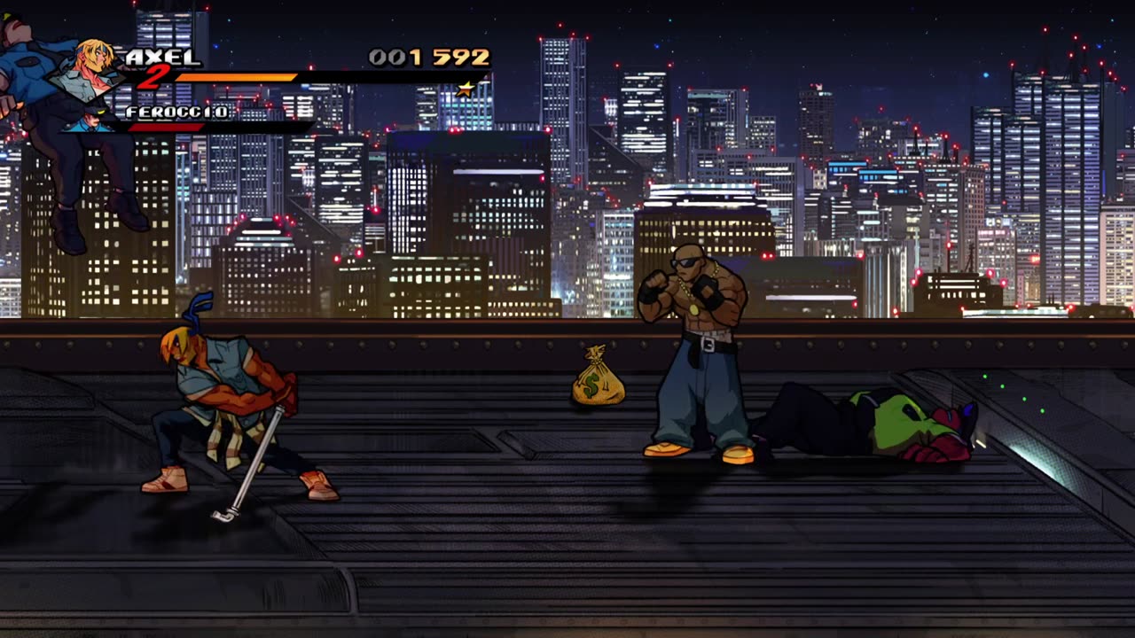 Streets of Rage 4 Stage 7 Cleared