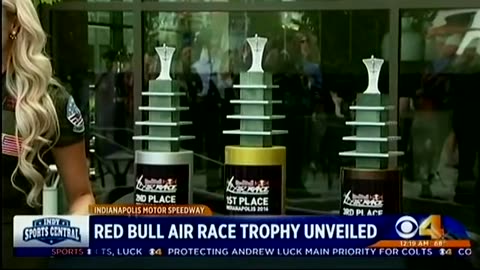 September 15, 2016 - Trophy Unveiled for Red Bull Air Race at Indianapolis Motor Speedway