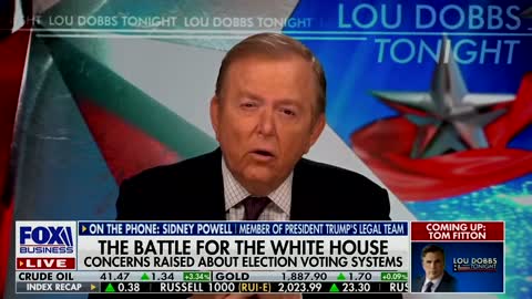 Lou Dobbs: FBI now investigating the election!