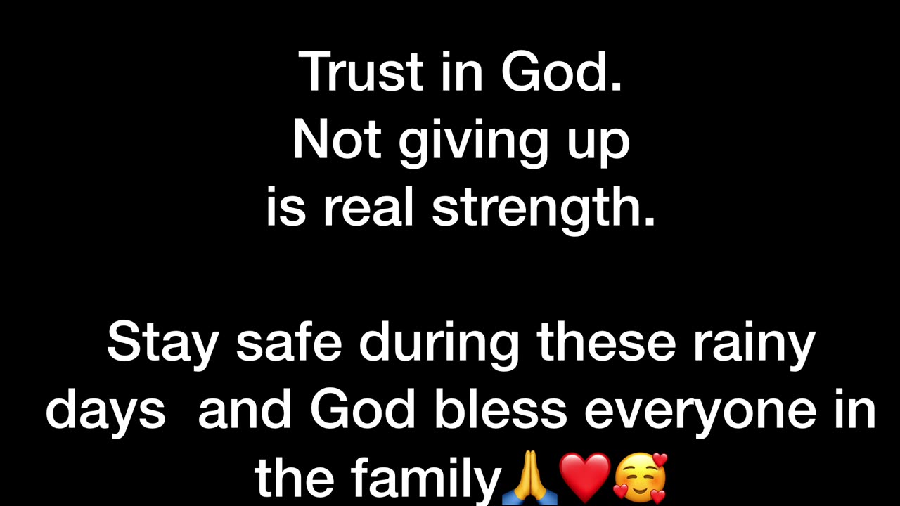 Struggle today, strength tomorrow