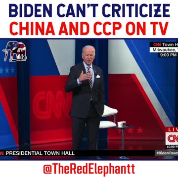 Biden Won't Criticize China