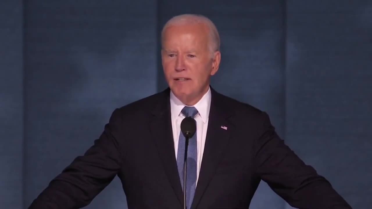 Crooked Joe says that the pro-Hamas protesters have a point