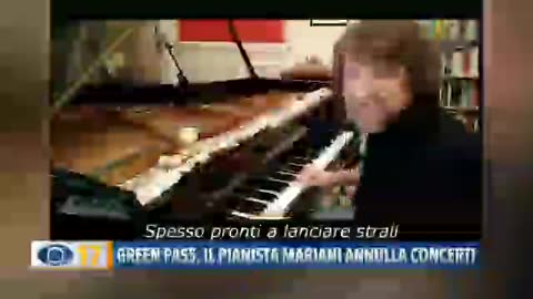 Pianista Mariani contro il nazi pass