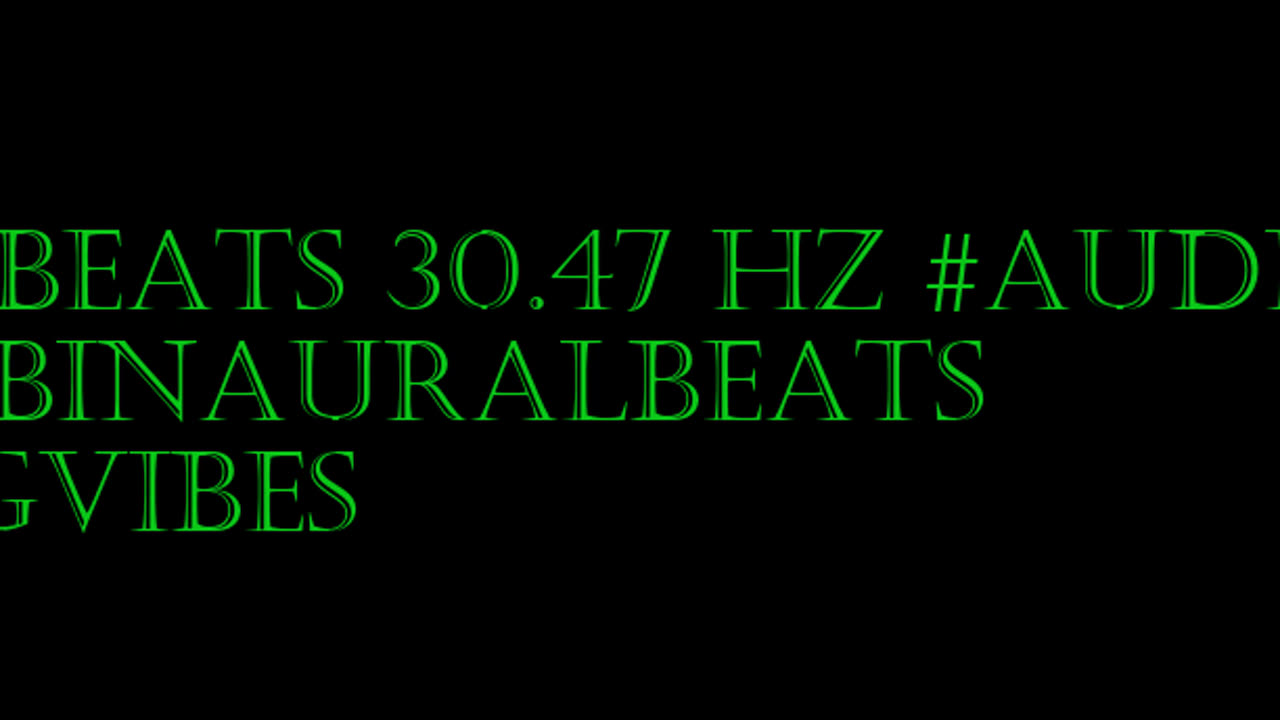 binaural_beats_30.47hz_SleepSounds AudioSphereHealingWaves AudioSphereDeepTranquility
