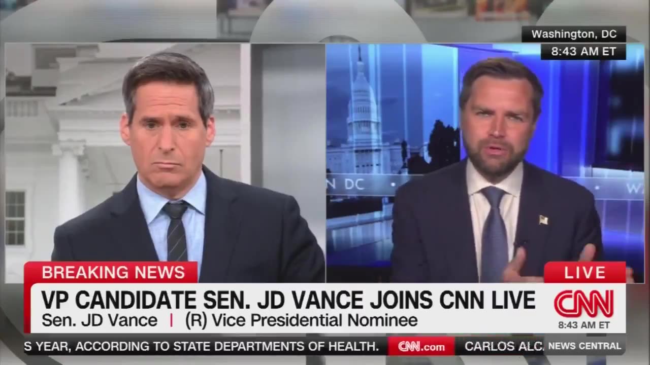 JD Vance Turns The Tables On CNN Host After REFUSING To Take The Bait