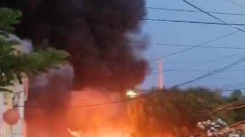 Incendio de buseta