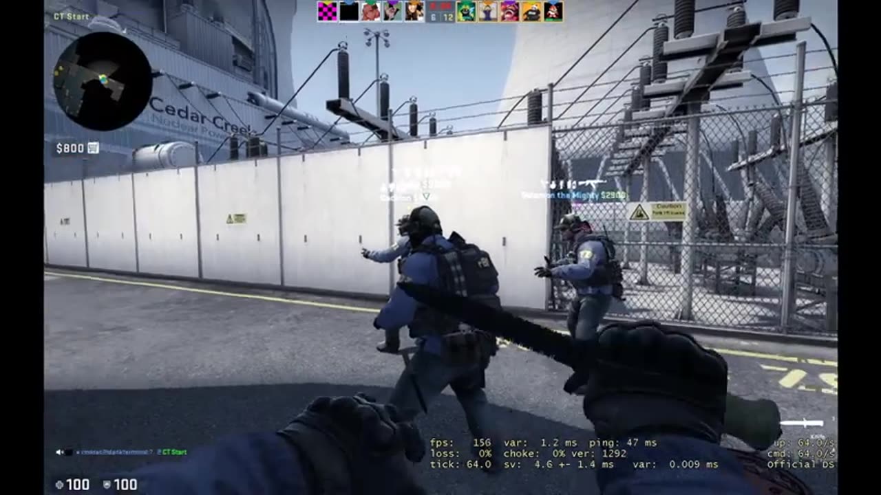 CSGO Ace on Nuke