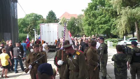 27.8.2020 Banská Bystrica - V akcii BRAT za BRATA ľudová oslava 78.výročia SNP.