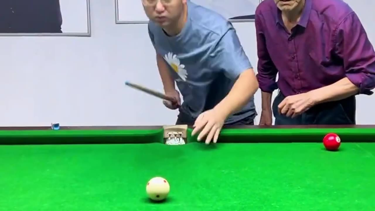 Watch Crazy and Funny Billiards Moves! #billiards #snooker #funnyvideo