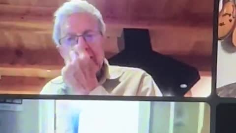 Almost 5 minutes of picking his nose…