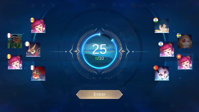 Top 1 MVP sur mobile légendes MOBA