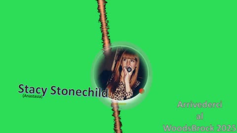 la nostra amica STACY (Anastasia) STONECHILD al WOODSBROCK 2024