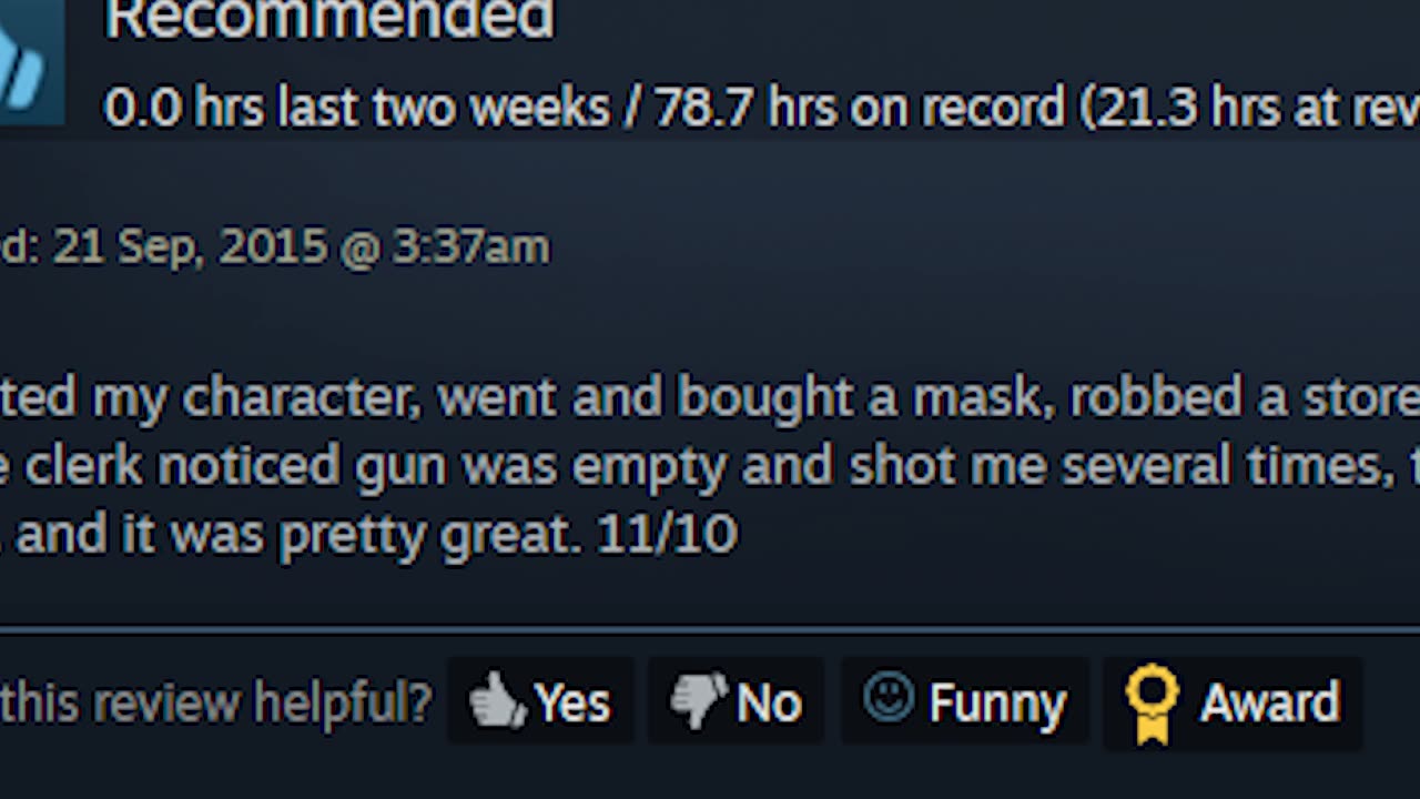 Grand Theft Auto V Steam Review