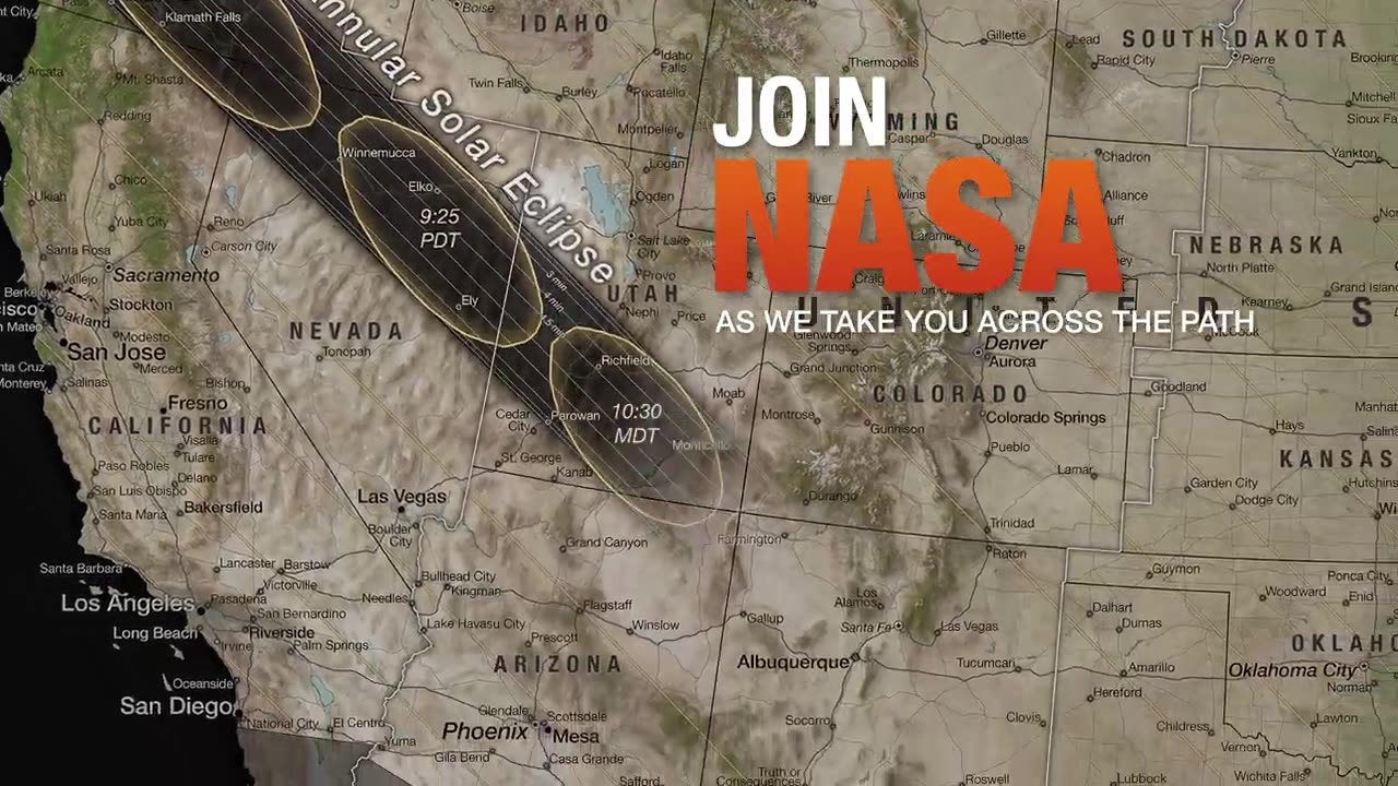 Watch NASA “RING OF FIRE” Solar Eclipse (Broadcast Trailer)