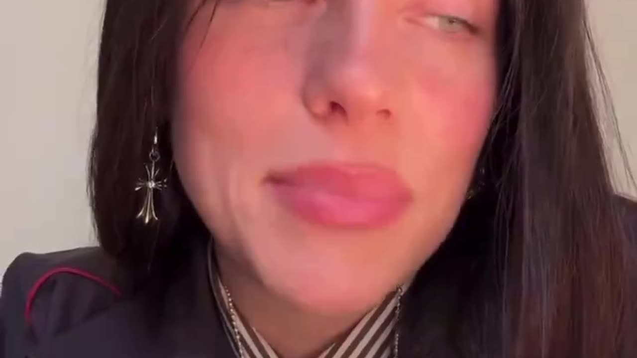 Billie Eilish urges fans to vote for Kamala Harris in new video