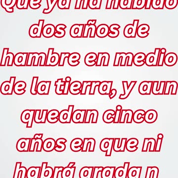 "La Providencia Divina: Dios Transformó la Escasez en Salvación" Génesis 45:6#shorts #shortvideo #yt