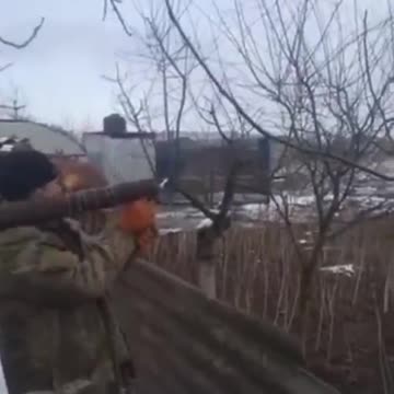 Testing a homemade grenade launcher