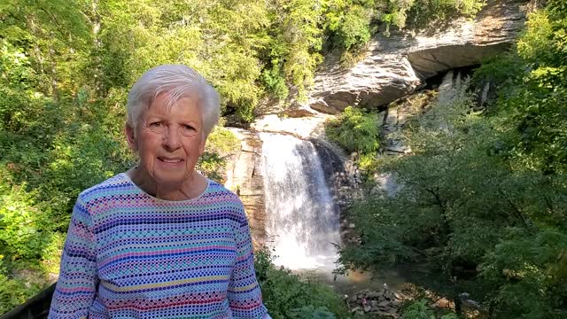 Looking Glass Falls overlook 8/20/22