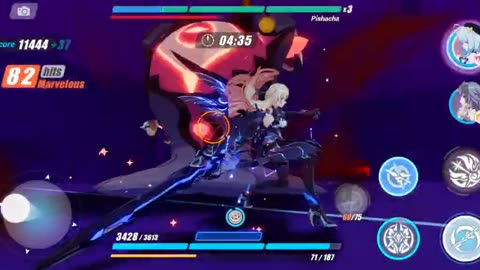 Honkai Impact 3rd - Memorial Arena Exalted Vs Pischacha S & SS Difficulty Dec 6 2023