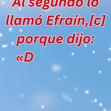 "Efraín: Dios Me Hizo Fértil en la Tierra de mi Aflicción" Génesis 41:52.#short #youtubeshorts #yt