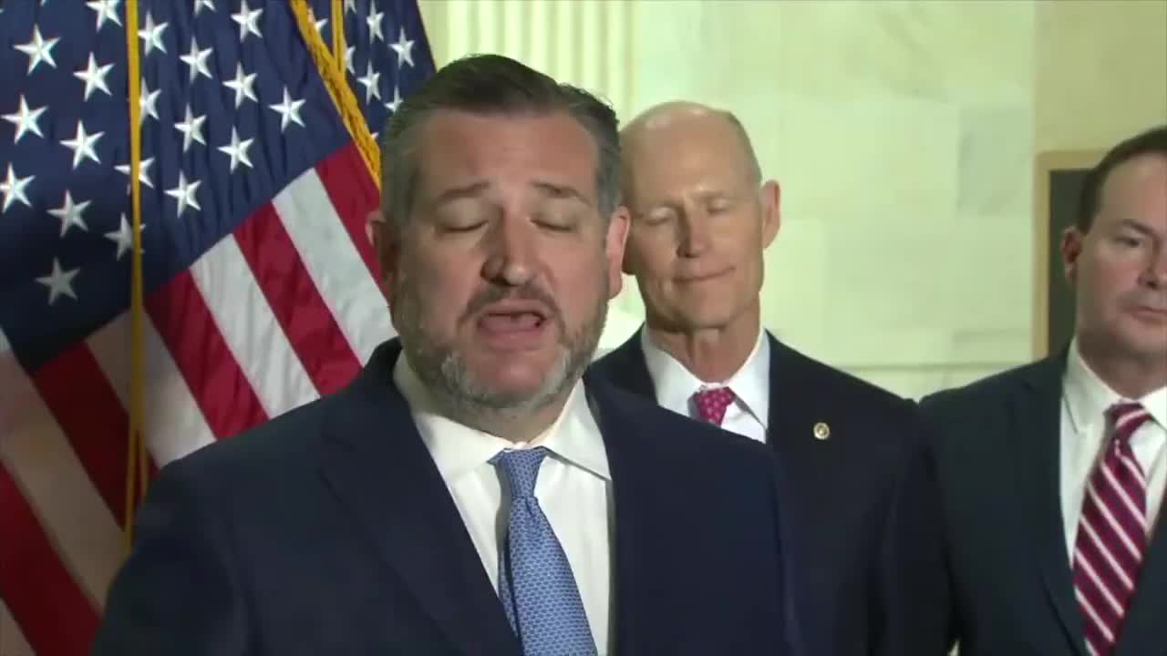 Senator Ted Cruz Slams Biden on Iran/Hamas vs Israel