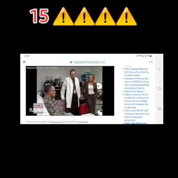 So here are those nananobots on the swabs also.