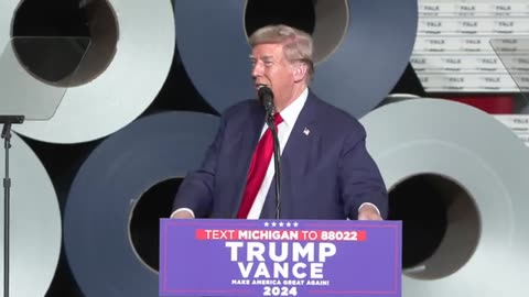 President Trump in Walker, MI