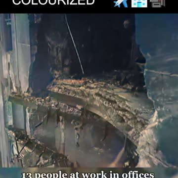 US Air Force B-25 Bomber Crashes into the Empire State Building - 28 July 1945 COLOURIZED 🇺🇸✈️🏢🎥-1