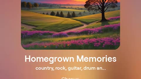 Homegrown Memories