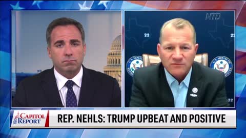 Rep Nehls: Trump is disappointed Democrats continue attacking him but he’s upbeat and positive.