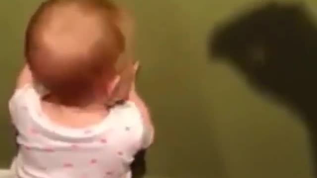 baby gets scared