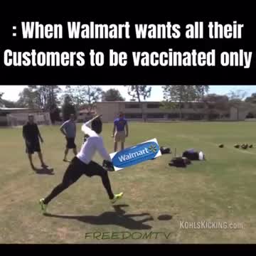 Walmart In Canada wants only vaccinated customers