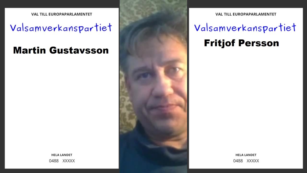 Hur rösta på Fritjof?