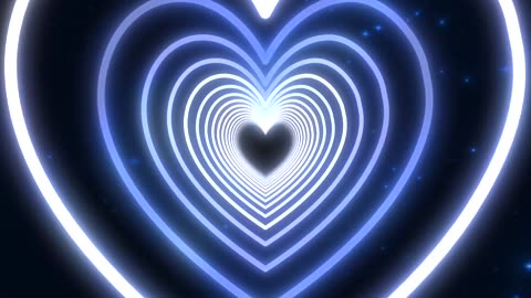 478. Bg Animation💙Blue Heart Background Heart