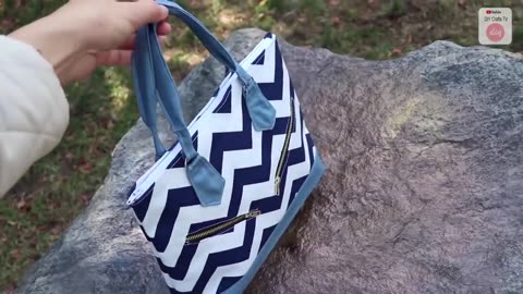 ~DIY FROM NOTHING~ BAGS TUTORIAL SIMPLE WAY~ 10 Min Pouch Ideas No Sewing Skills Need Part 1