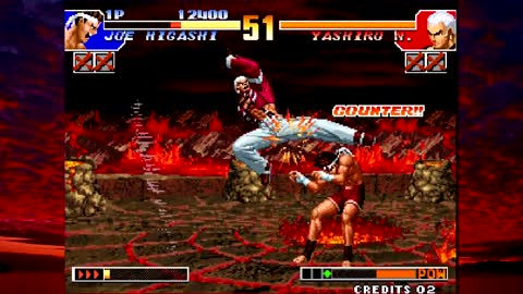 The King of Fighters 97 - Final Fights Before Boss Orochi - KOF 97