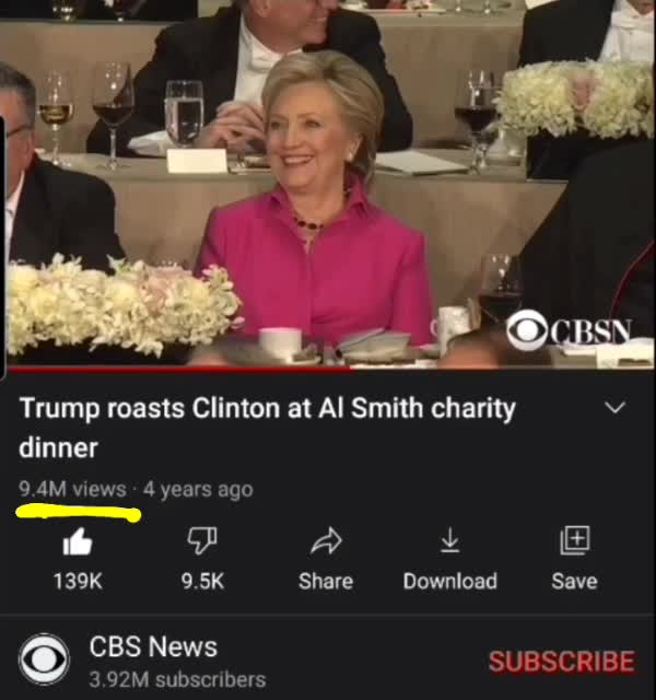 President Trump roasting Hillary Clinton on Haiti Human Trafficking