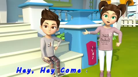 Hey, hey come and play kids videos nursery rhymes