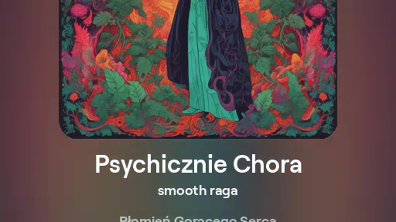 1b - Psychicznie Chora - smooth raga - tekst Ewa Lipka, śpiew i muzyka SI/AL 🎵 - 29.07.2024