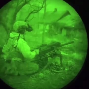 Ukrainians Firing Mk19 AutoGrenade Launcher