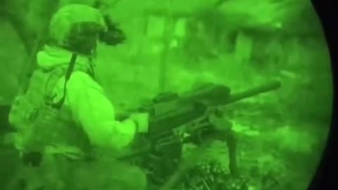 Ukrainians Firing Mk19 AutoGrenade Launcher