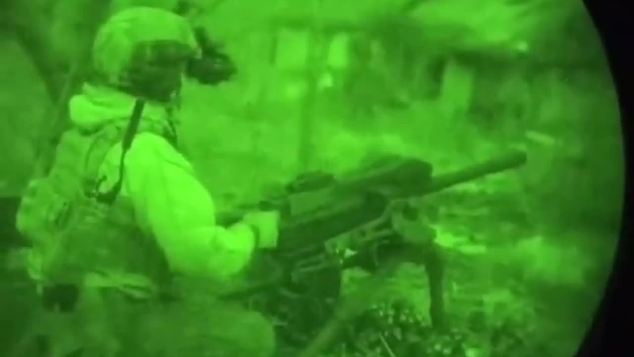 Ukrainians Firing Mk19 AutoGrenade Launcher