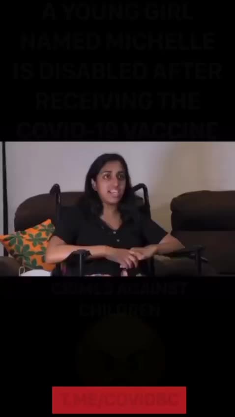 MICHELLE IS DISABLED AFTER RECEIVING THE COVID-19 VACCINE