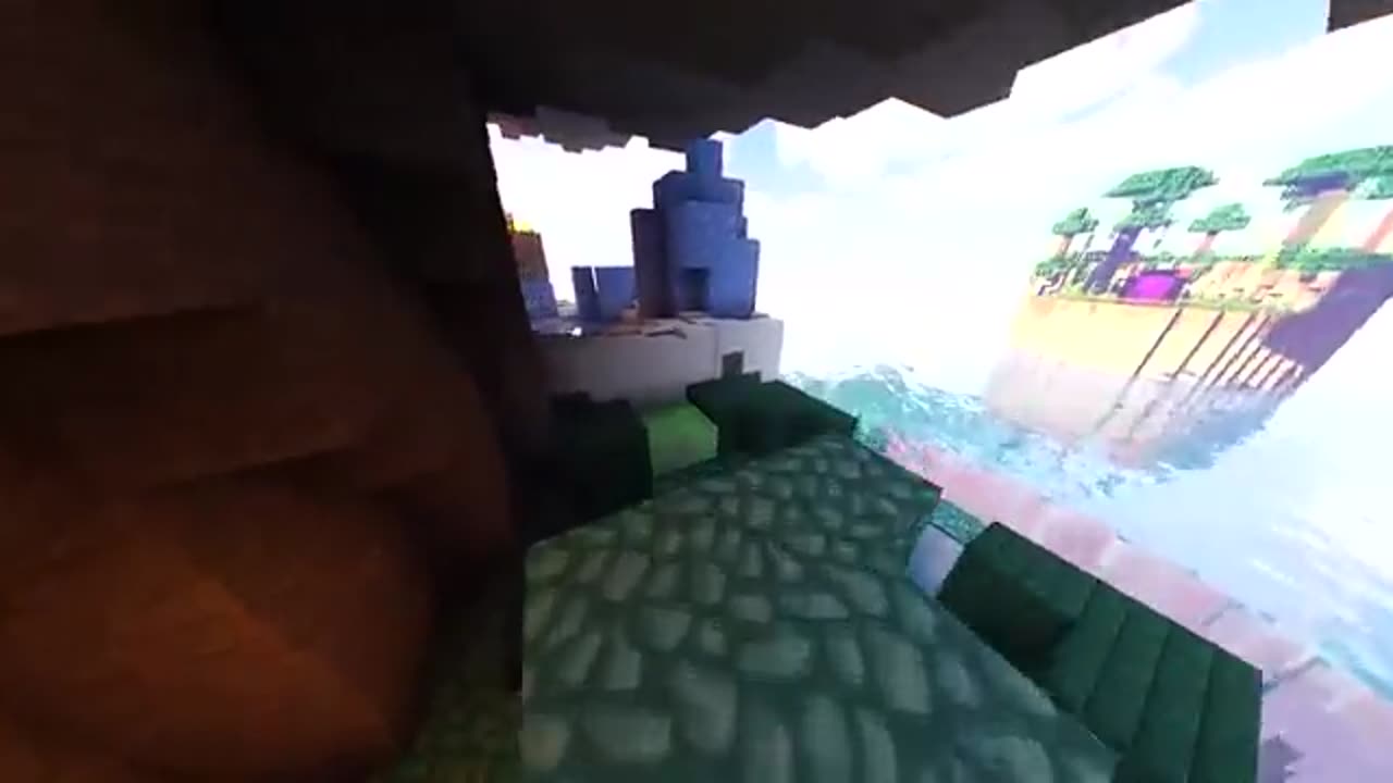 Minecraft Parkour Gameplay