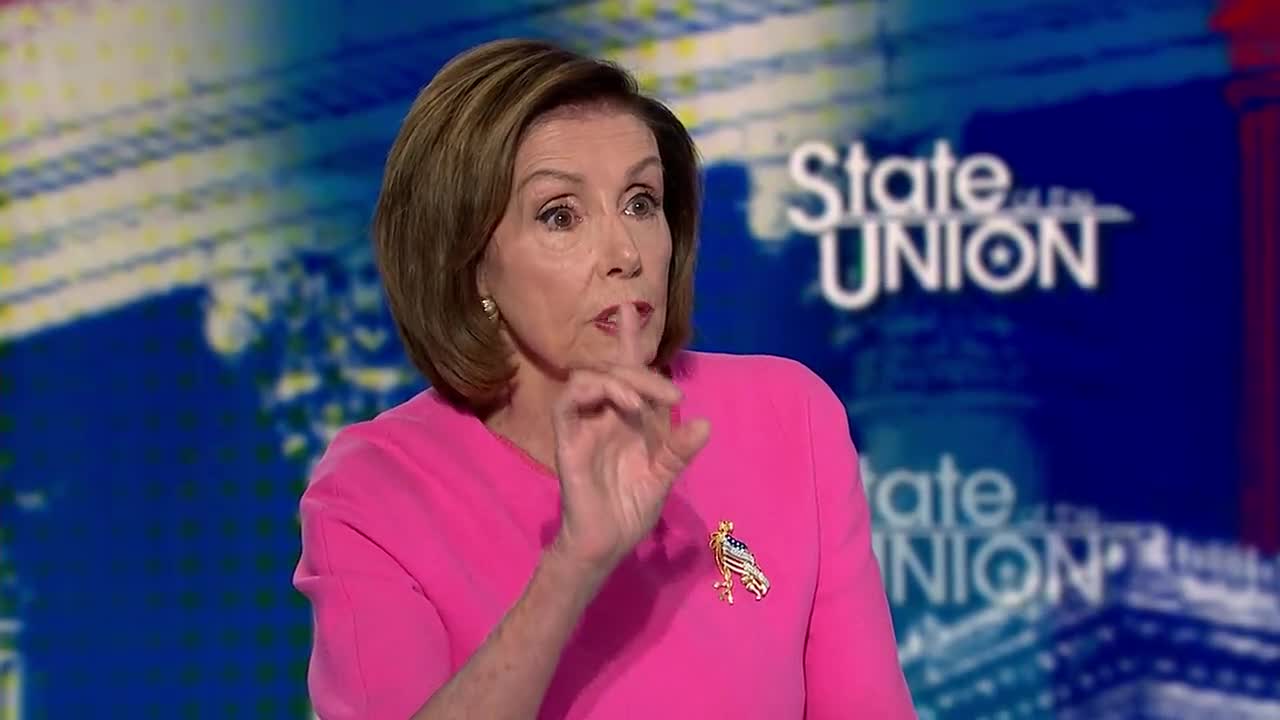 President “What’s-his-name”: Pelosi Can't Remember Trump on CNN