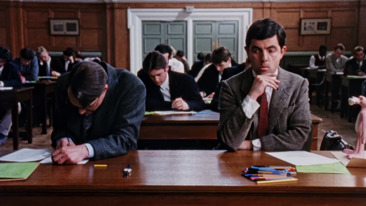 Mr. Bean Takes an Exam (1991) 4k