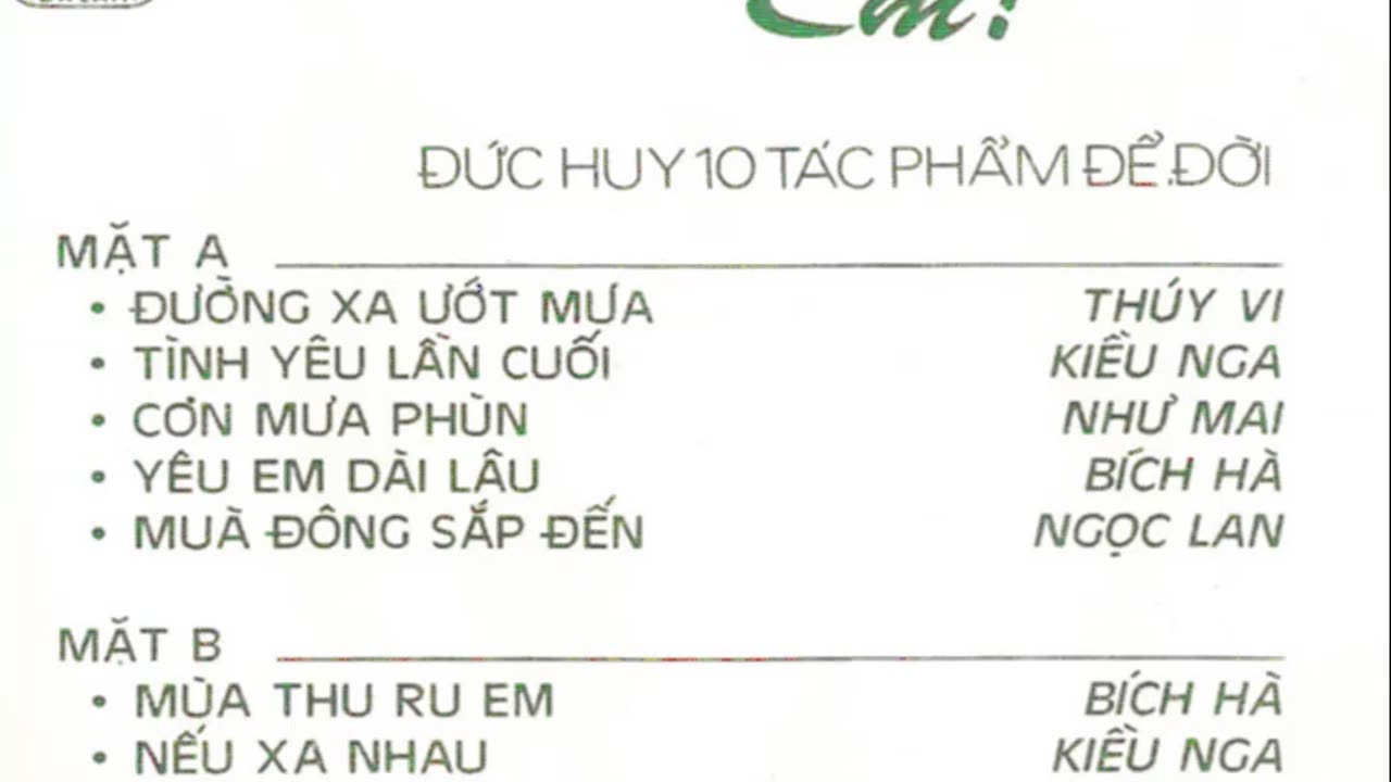 Em - Đức Huy 10 Tác Phẩm Để Đời - Dạ Lan 49