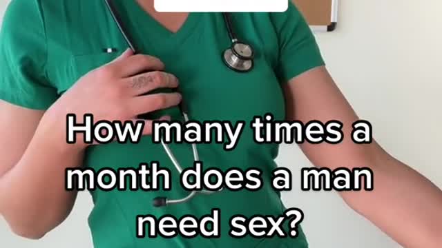 How Many Time A Month A Man Need A Sex