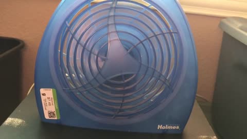 1997 Holmes Tropicool 7” desk fan.